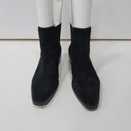 Michael Kors Black Suede Pull-On Boots Size 11M