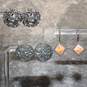 Assortment of 3 Pairs Relios Sterling Silver Earrings - 18.3g image number 3