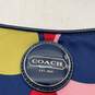 Coach Womens Multicolor Adjustable Detachable Strap Zipper Crossbody Bag Purse image number 5