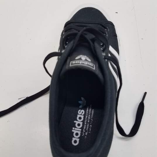 Adidas Originals Nizza Black/White Men's Casual Shoes Size 10 image number 8