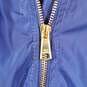 Women Long Sleeve Belt Waist Full-Zip Parka Jacket Size Medium image number 3