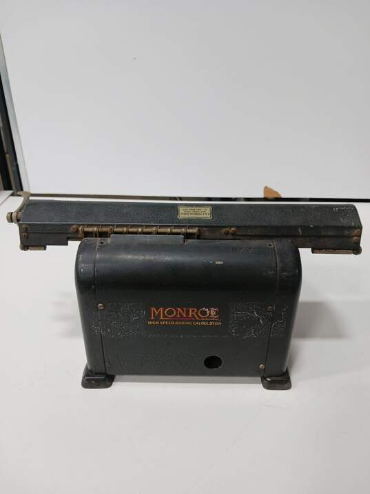 Vintage Monroe High Speed Adding Calculator image number 3