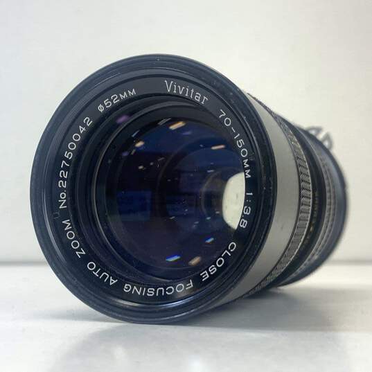 Vivitar 70-150mm 1:3.8 Close Focusing Auto Zoom Camera Lens image number 1