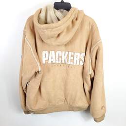 NFL Men Beige Green Bay Packers Fleece Sweater L alternative image