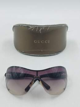 Gucci GG Bronze Shield Sunglasses