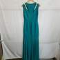 BCBG turquoise formal mermaid sheath dress 4 nwt image number 2