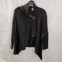 Bobeau Long Sleeve One Button Black Cardigan Sweater Women's Size S image number 1