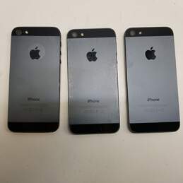 Apple iPhone 5 (A1428 & 1429) - Lot of 3 (For Parts Only)