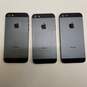 Apple iPhone 5 (A1428 & 1429) - Lot of 3 (For Parts Only) image number 1