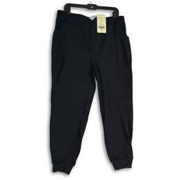 NWT Fabletics Womens Black On-The-Go Cold Weather Pull-On Jogger Pants Size XS