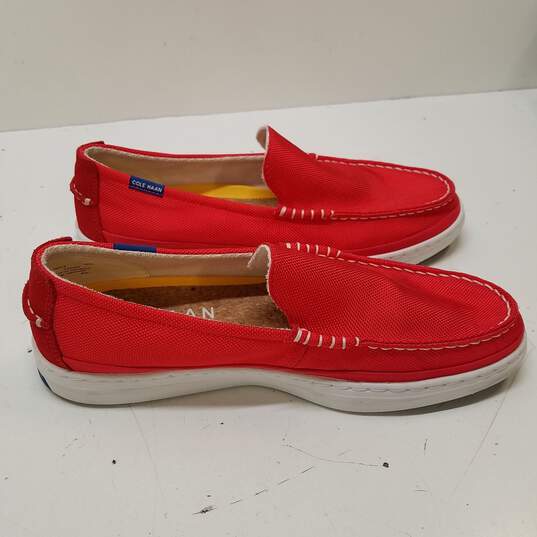 Cole Haan Canvas Moccasins Red 10 image number 6