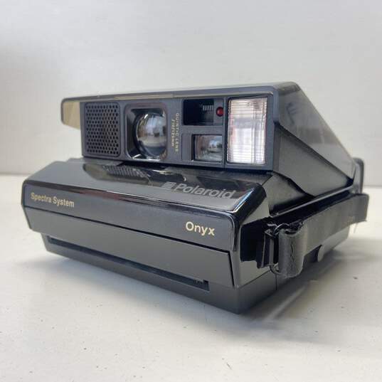 Vintage Polaroid Onyx Spectra System Transparent Instant Camera image number 4