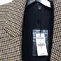 Express Brown Plaid Blazer Suit Jacket Size Medium - NWT image number 3