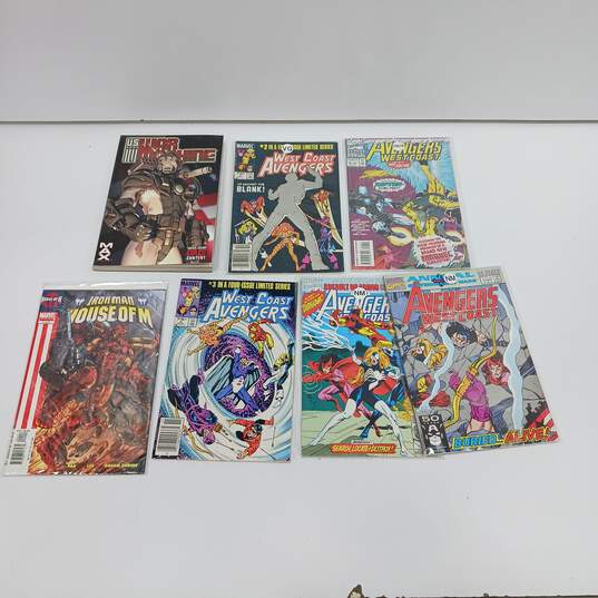 Bundle of 7 Assorted Comic Books image number 1
