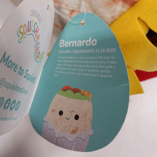 Squishmallows 16" Bernardo the Burrito Plush with Tag image number 6