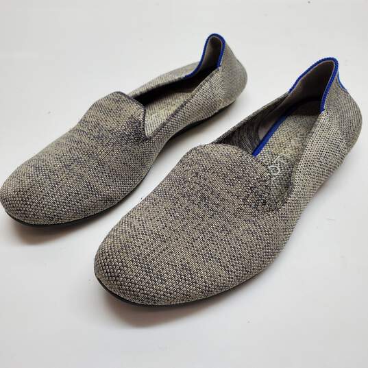 WOMENS ROTHY'S 'THE FLATS' WASHABLE GREY FLATS SZ 7.5 image number 1