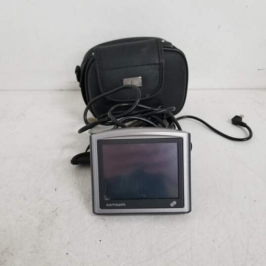UNTESTED TomTom ONE 130 S Car GPS Navigator with Charger & Case image number 1