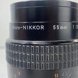 Nikon Micro Nikkor 55mm 1:2.8 Close-up Camera Lens alternative image