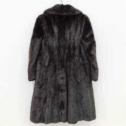VNTG Stanley Korshak Chicago Faux Fur Women's Full Length Coat alternative image