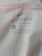 Nike Women's Dri-Fit Pale Pink Swim/Activewear Shorts with Liner Size L image number 3