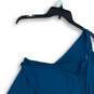 Lane Bryant Womens Blue One Shoulder Sleeveless Pullover Blouse Top Size 30/32 image number 4