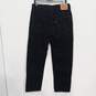 Levis 550 Men's Denim Black Jeans Sz 33x32 image number 2