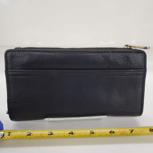 Michael Kors Black Leather Bifold Wallet image number 6