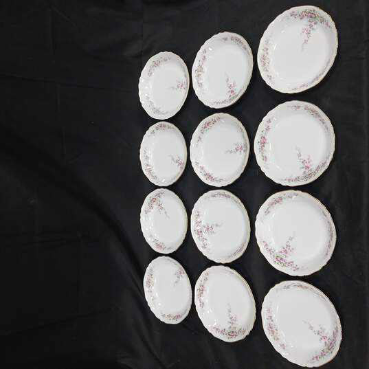 Bundle of 12 Assorted Paul Muller Selb White Floral Ceramic Bowls image number 2