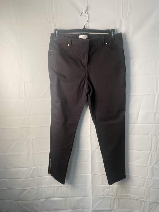 Chico's Women's Black Pants Size 2/23 image number 2