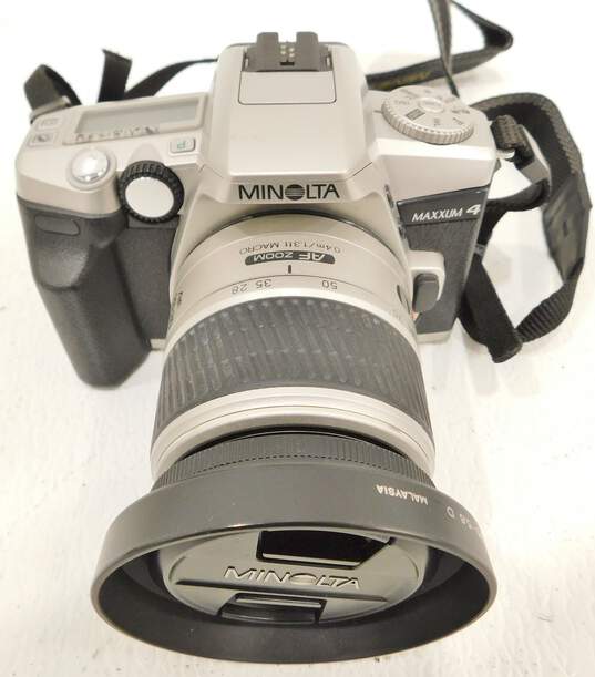Minolta Brand Maxxum 4 and Maxxum HTsi Model 35mm Film Cameras (Set of 2) image number 3