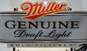 VTG Miller Genuine Draft Beer MGD Artlite Display Lighted Bar Sign image number 2