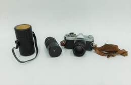 Konica Autoreflex A3 SLR 35mm Film Camera W/ 2 Lenses