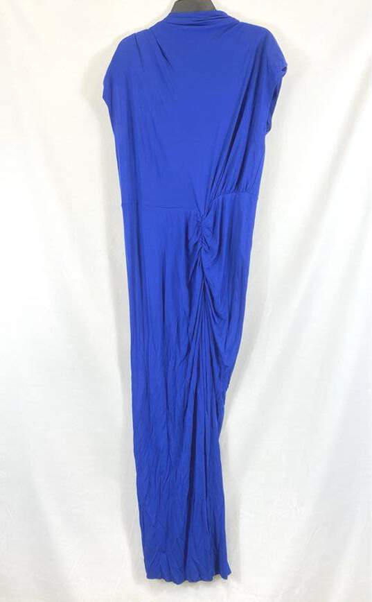 Diane Von Furstenberg Blue Casual Dress - Size X Large image number 1