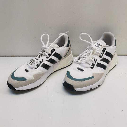 Adidas ZX 2K Boost White Hazy Emerald 7.5 image number 3