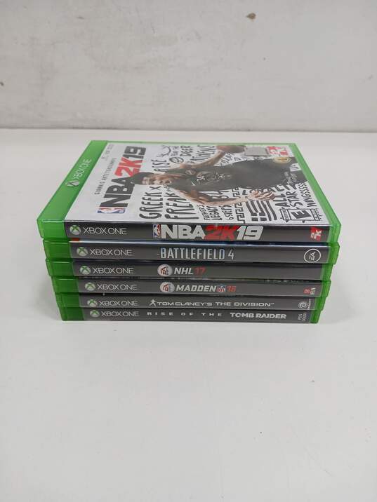 Lot of 6 Microsoft Xbox One Games image number 1
