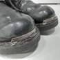 Men's Black Leather Boots Size 10M image number 6