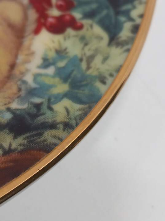Franklin Mint 5 Teddys First Collectable Plate Set image number 6