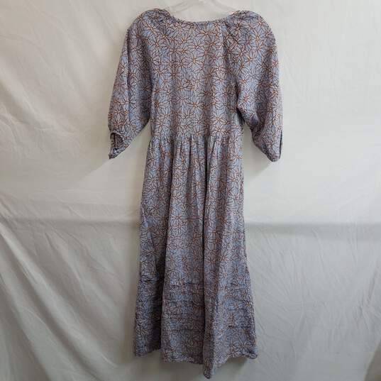 Madewell floral cotton midi dress XS image number 2