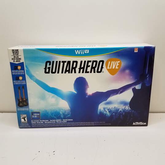 Buy the Guitar Hero Live Two Guitar Pack Bundle - Wii U (IOB)