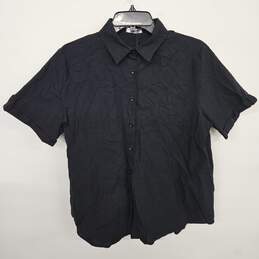 Hotouch Black Button Up