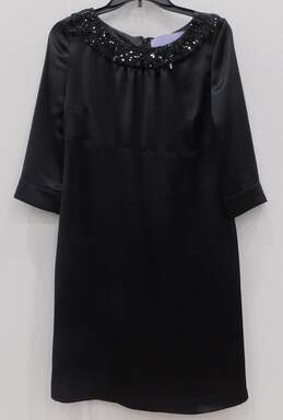 Lavender Label Vera Wang Women's Short Sleeve Black Dress Size 2/36