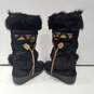 VTG Technica Italy Made Fur Black Winter Boots EU Size 39 image number 2
