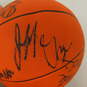 1991-92 Milwaukee Bucks Signed Basketball HOF Malone Ellis Robertson Humphries+ image number 6
