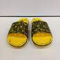 Crocs Smiley World Men's Black/Yellow Sandals Size 13 image number 1