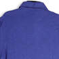NWT Mens Blue Spread Collar Short Sleeve Polo Shirt Size Large image number 4