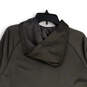 NWT Mens Gray Dri-Fit Long Sleeve Kangaroo Pocket Pullover Hoodie Size L image number 4