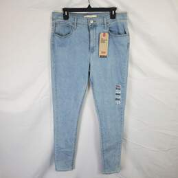 Levi Strauss Women Blue Skinny Jeans Sz 33 NWT