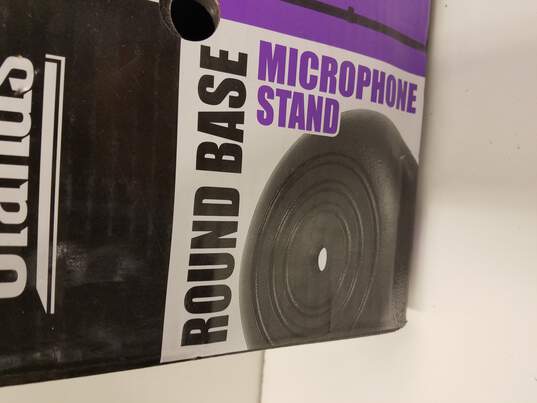 On-Stage Stands Round Base Microphone Stand Model MS7201 Solid Cast End image number 3