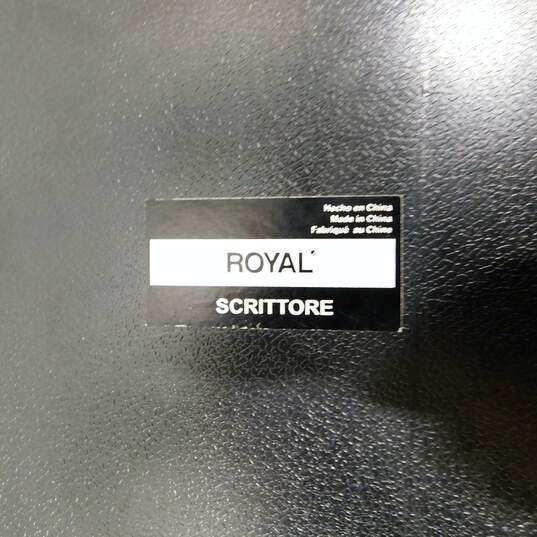 Royal Scrittore Portable Manual Typewriter W/ Case P&R image number 10