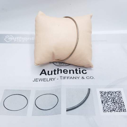 Tiffany & Co. 925 Silver Bangle Bracelet W/C.O.A 5.8g image number 1